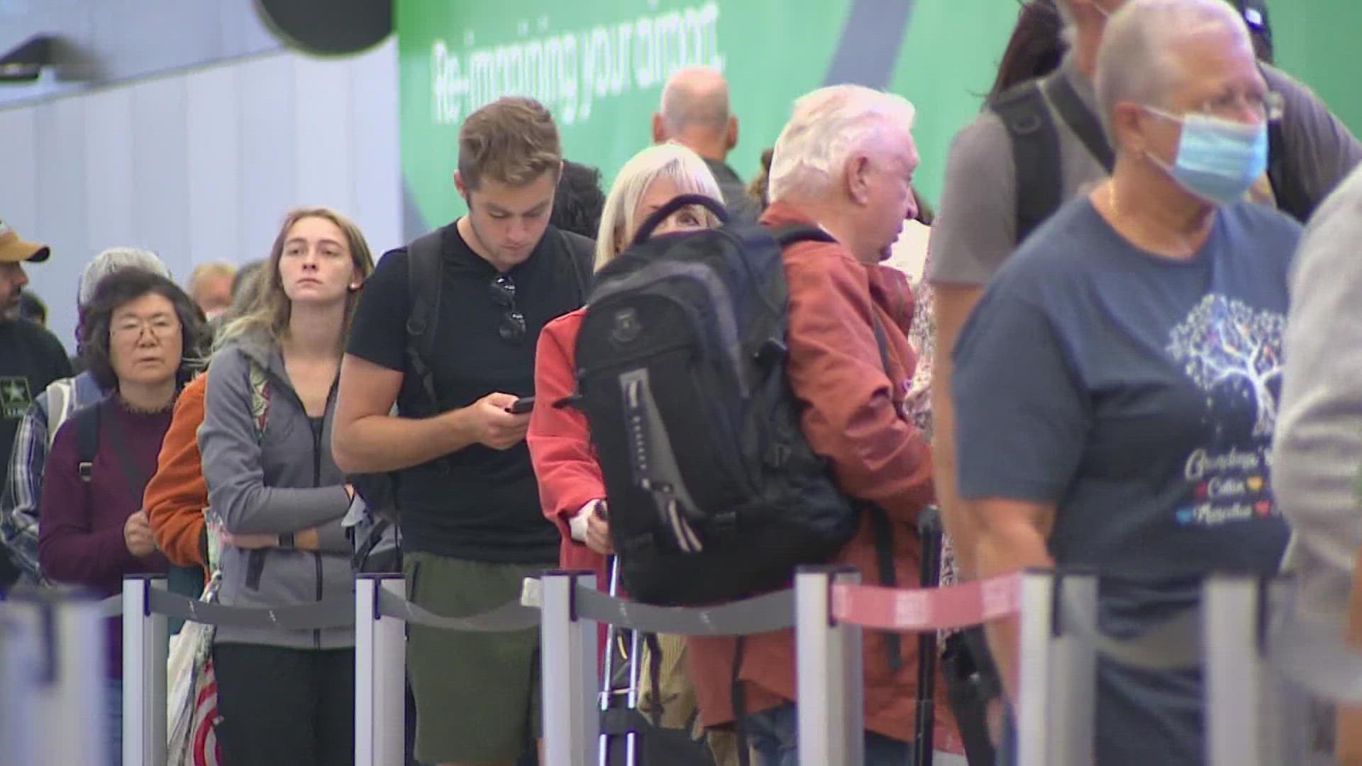 The airport claims the weekend's unusually long wait times were "an unusual event" and they will be adding more staff going forward