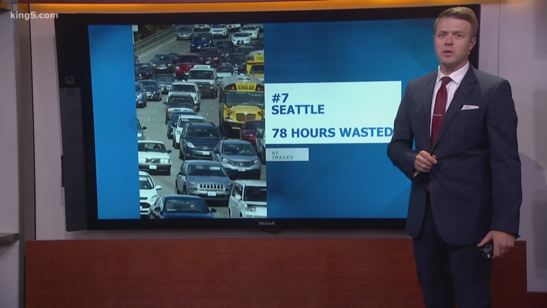 The average commuter wastes 78 hours of their lives annually sitting in Seattle traffic.