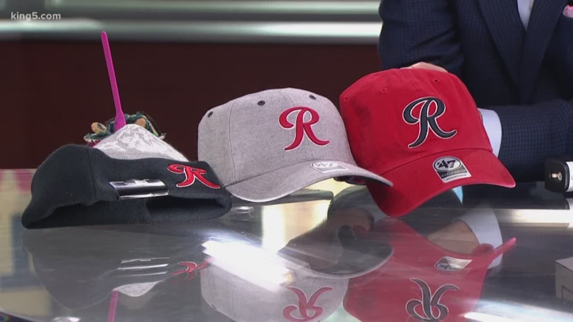 AJ Garcia from the Tacoma Rainiers talks about their "R Hat R City" fundraising push benefitting such causes as solar panels for Jason Lee Middle School.