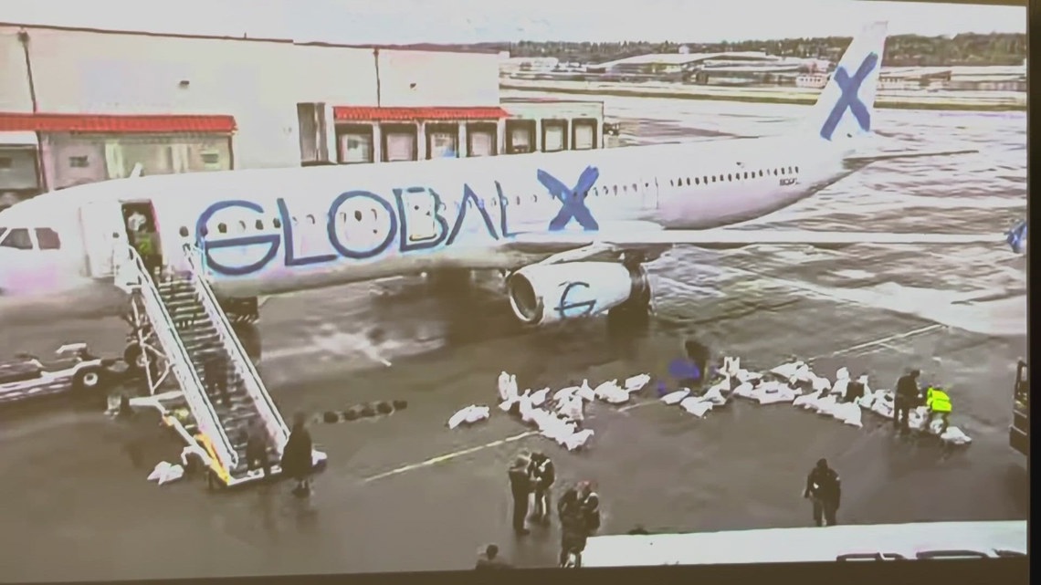 Deportation flights pick up pace at Boeing Field | king5.com