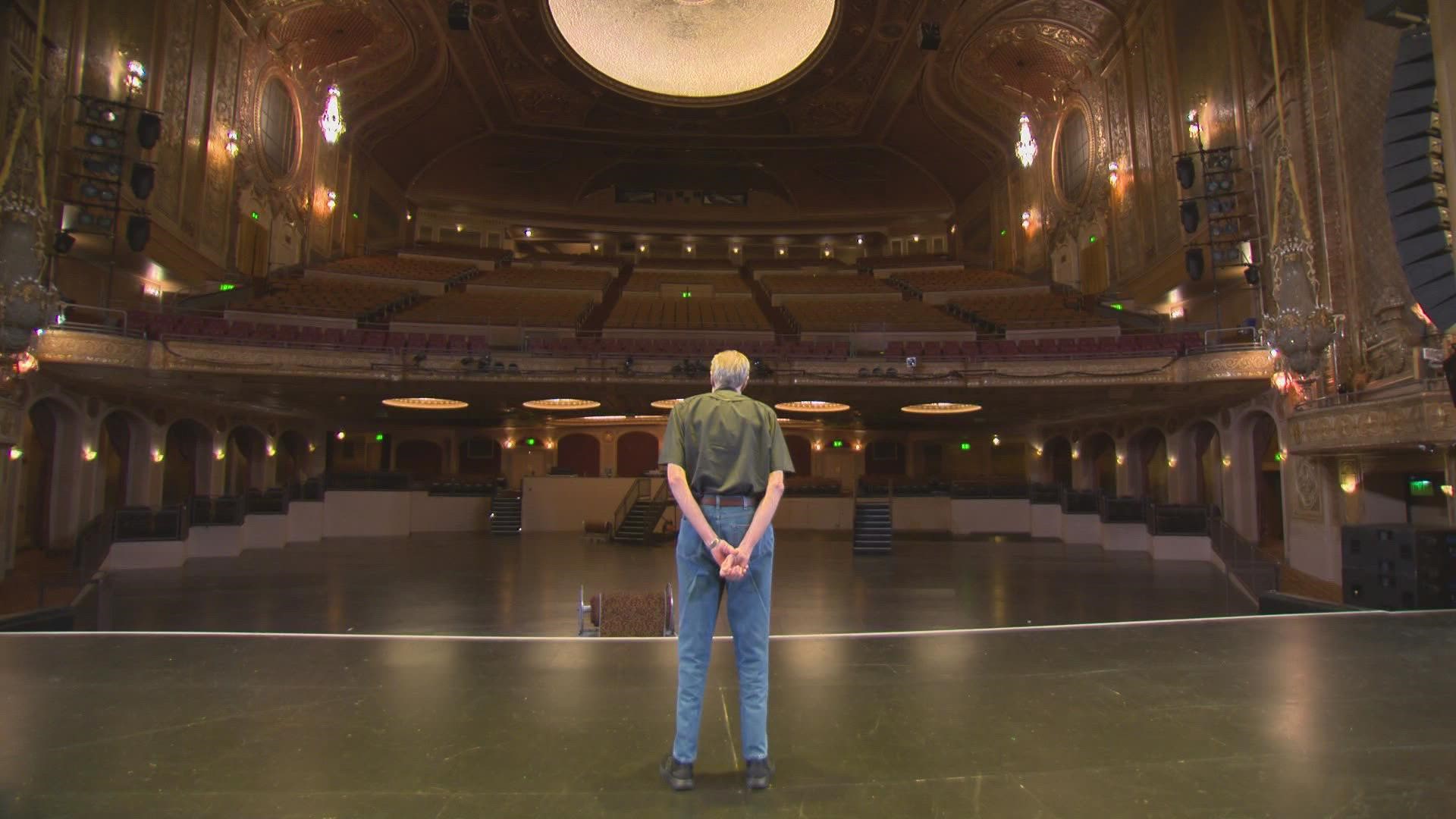 Mike Miles was hired at age 16 and has stewarded the historic theater through countless concerts, readings, and Broadway productions. #k5evening