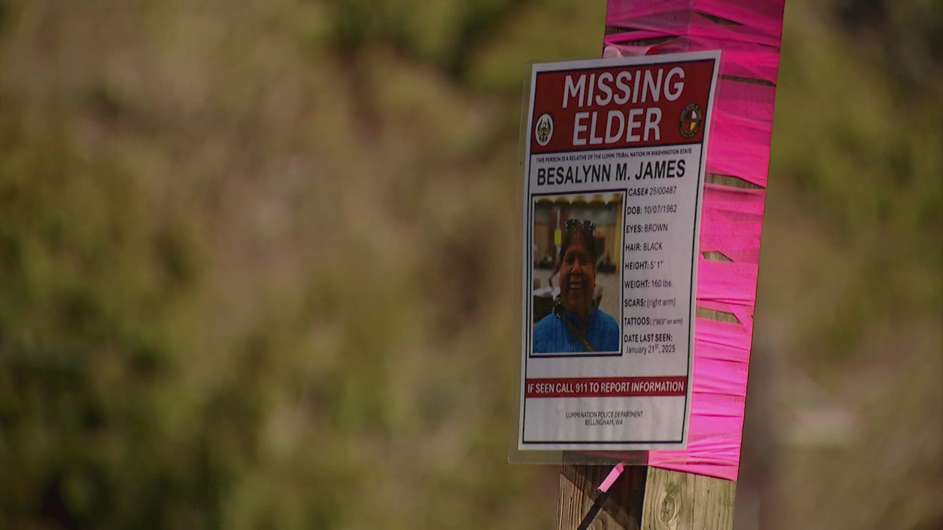 Besalynn James was last seen with Terry Bowman, who reported her missing on Jan. 21.