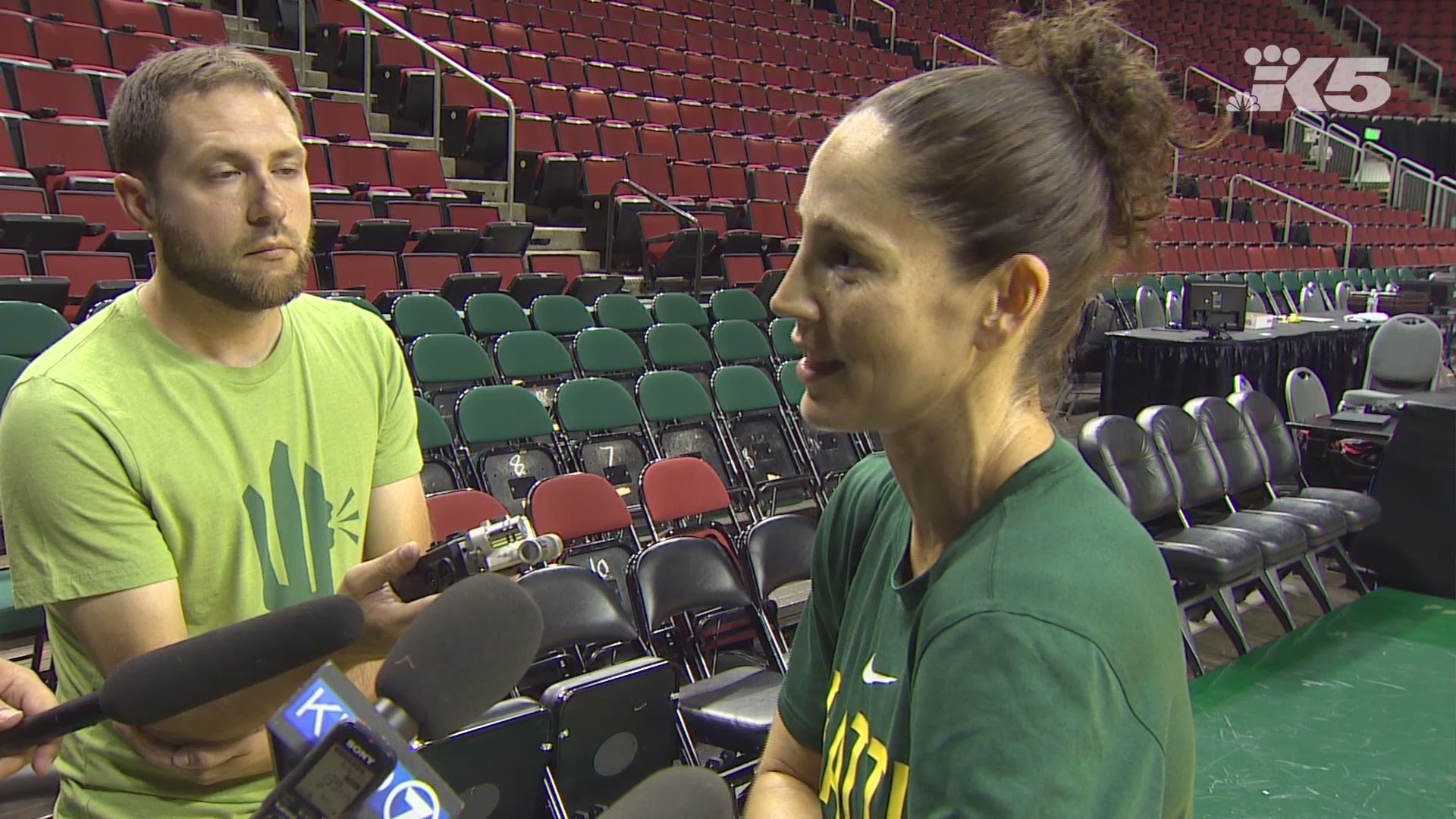Seattle Storm guard Sue Bird is ready to play Game 5 of the WNBA semifinals after breaking her nose.