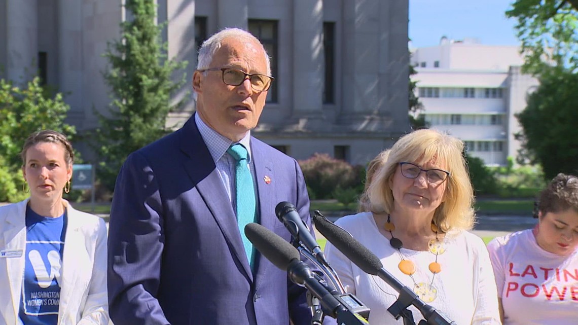 Gov. Inslee seeks abortion rights amendment to state constitution