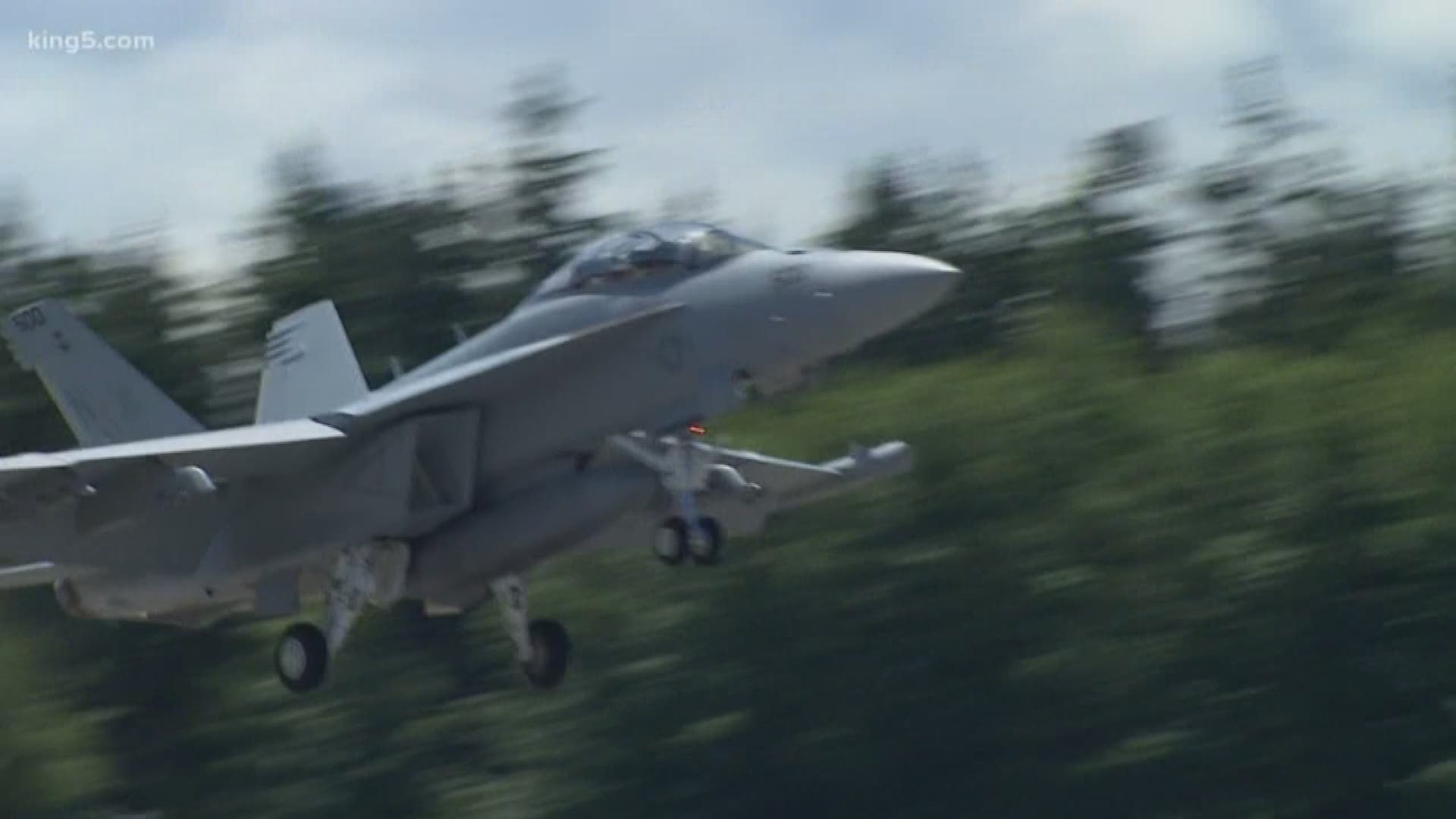 The House passed a defense spending bill that includes a provision to monitor jet noise at Naval Base Whidbey Island.