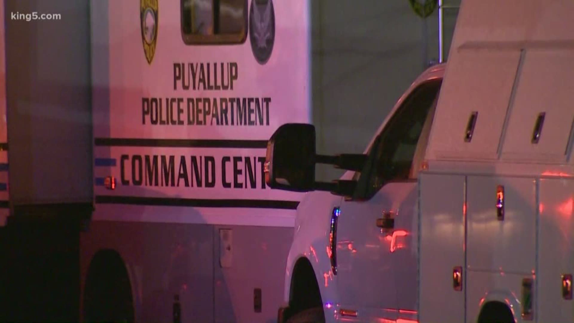 Puyallup police are investigating a man's suspicious death near the Riverwalk Trail on Monday night. KING 5's Amy Moreno reports.