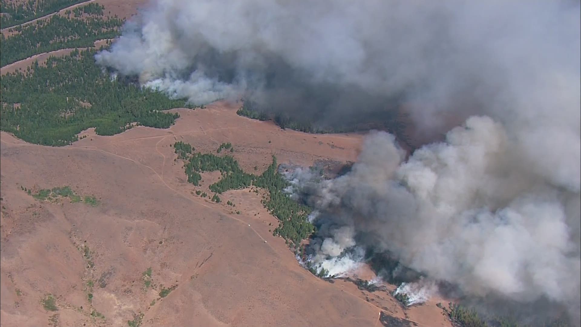 The Evans Canyon fire has grown to an estimated 52,000 acres (81 square miles) and residents of about 900 homes are under evacuation orders as of Thursday, Sept. 3.