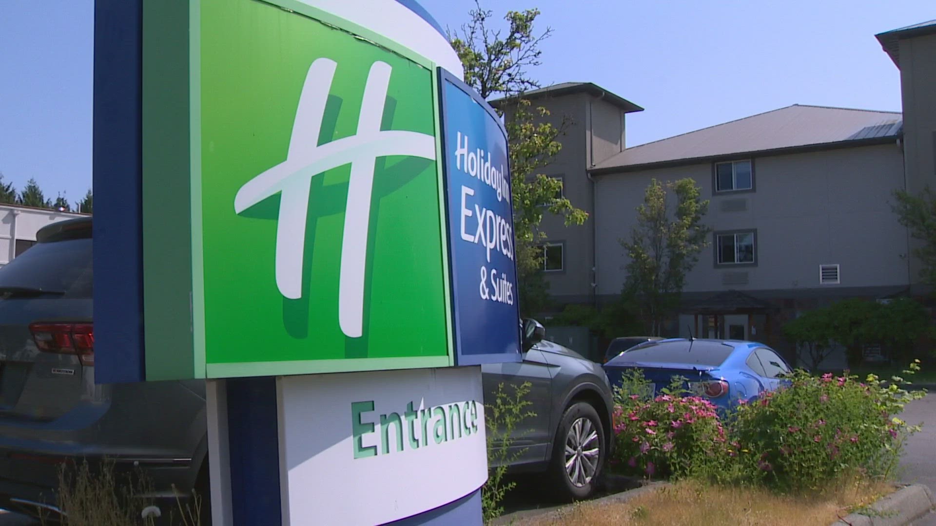 Authorities are investigating after twin infants were exposed to fentanyl in an Everett hotel room.