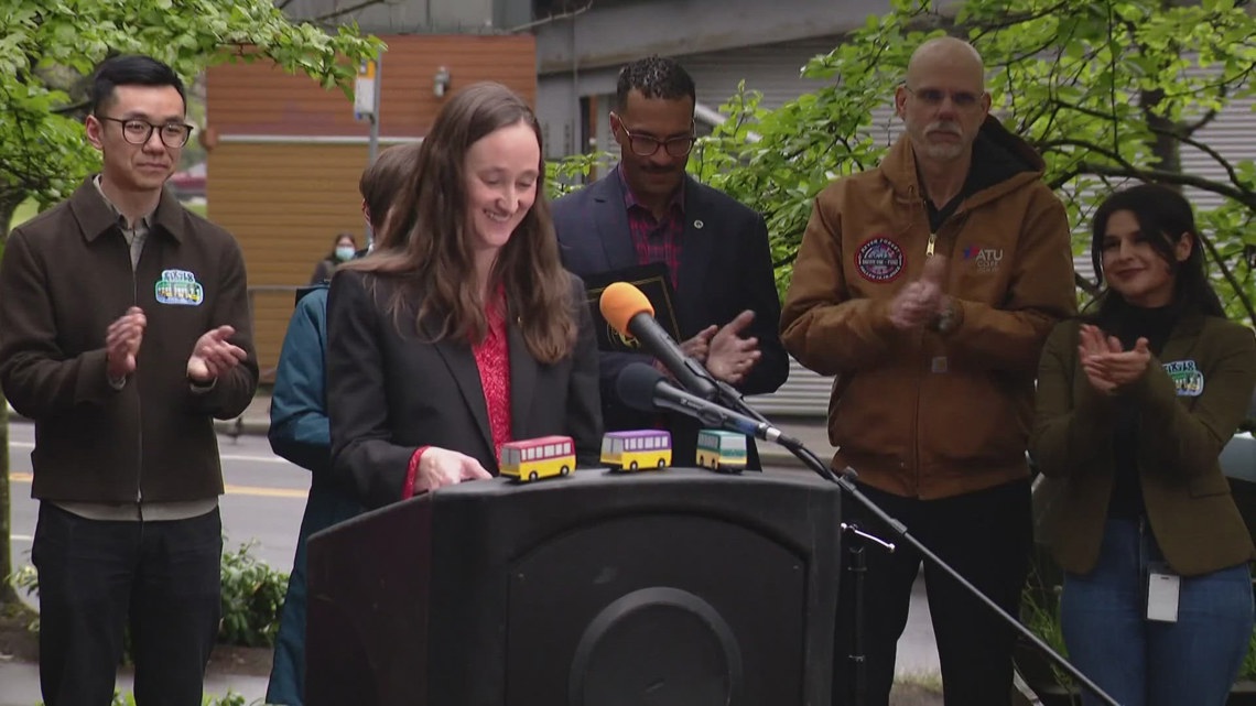 Seattle to add bus-only lane on Denny Way in bid to fix notoriously late Route 8