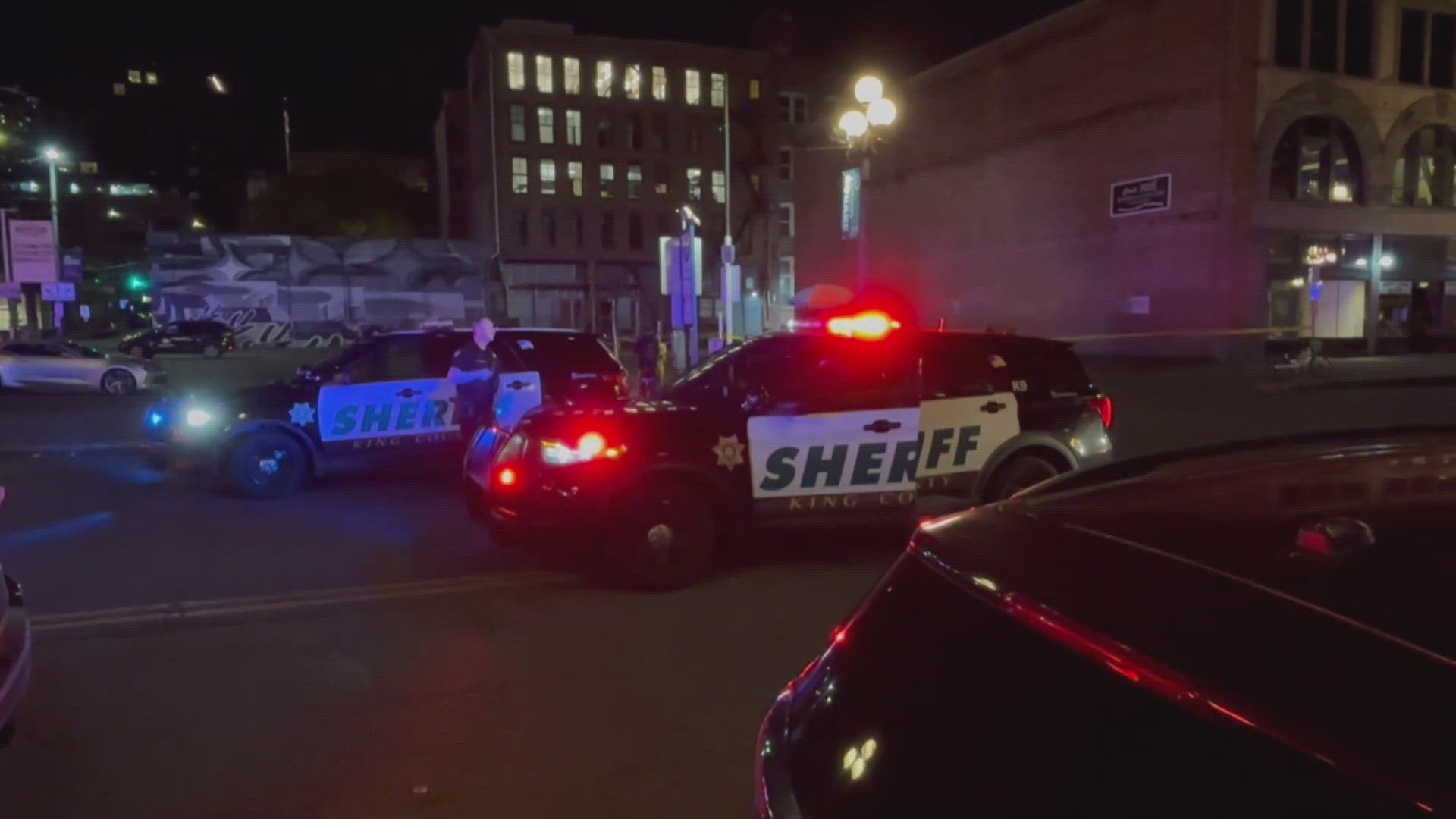 The altercation began outside of a nightclub, police say. 