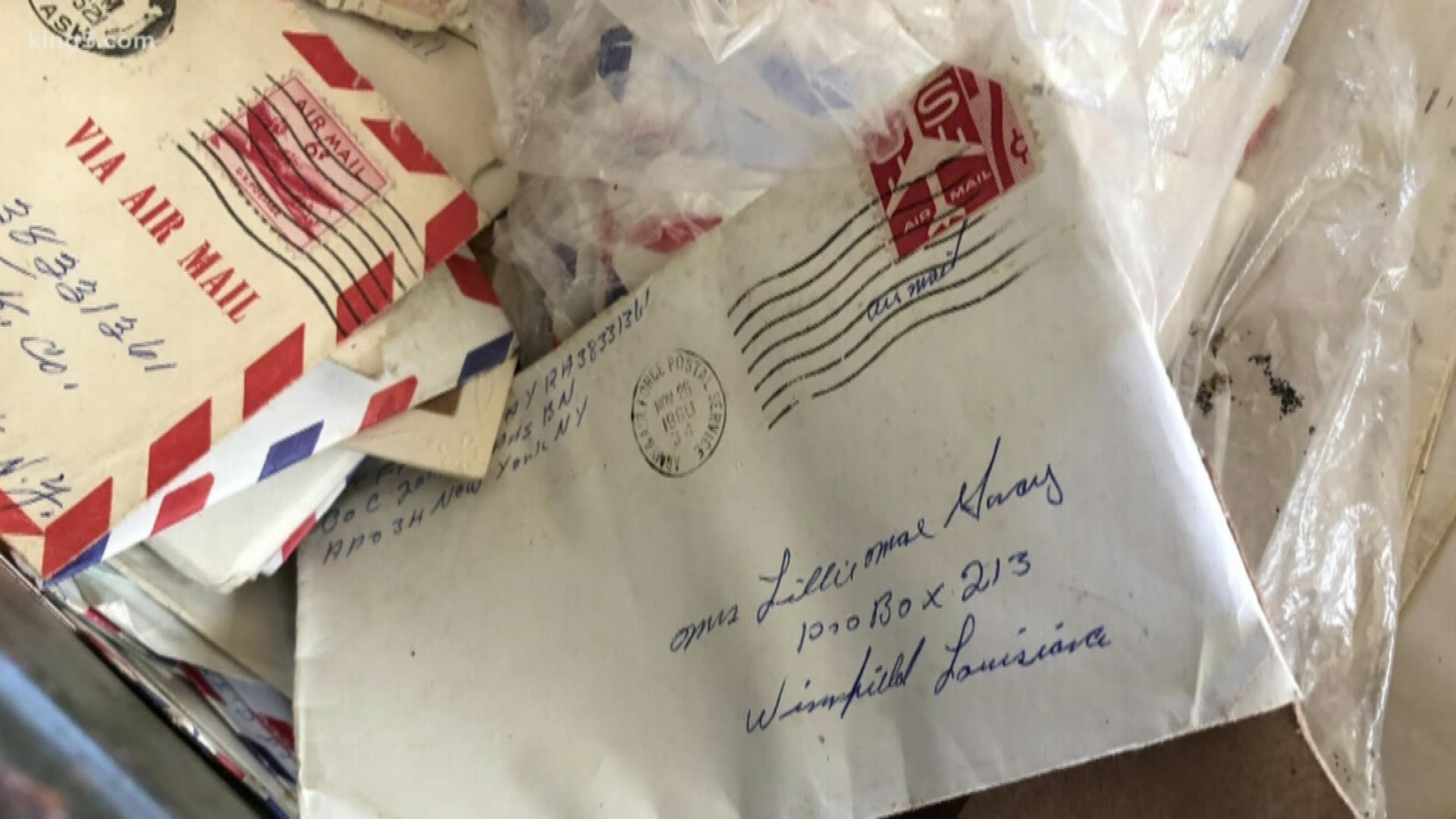 A Seattle family is on a mission to reconnect hundreds of love letters with their rightful owners.  KING 5's Sebastian Robertson has their story.
