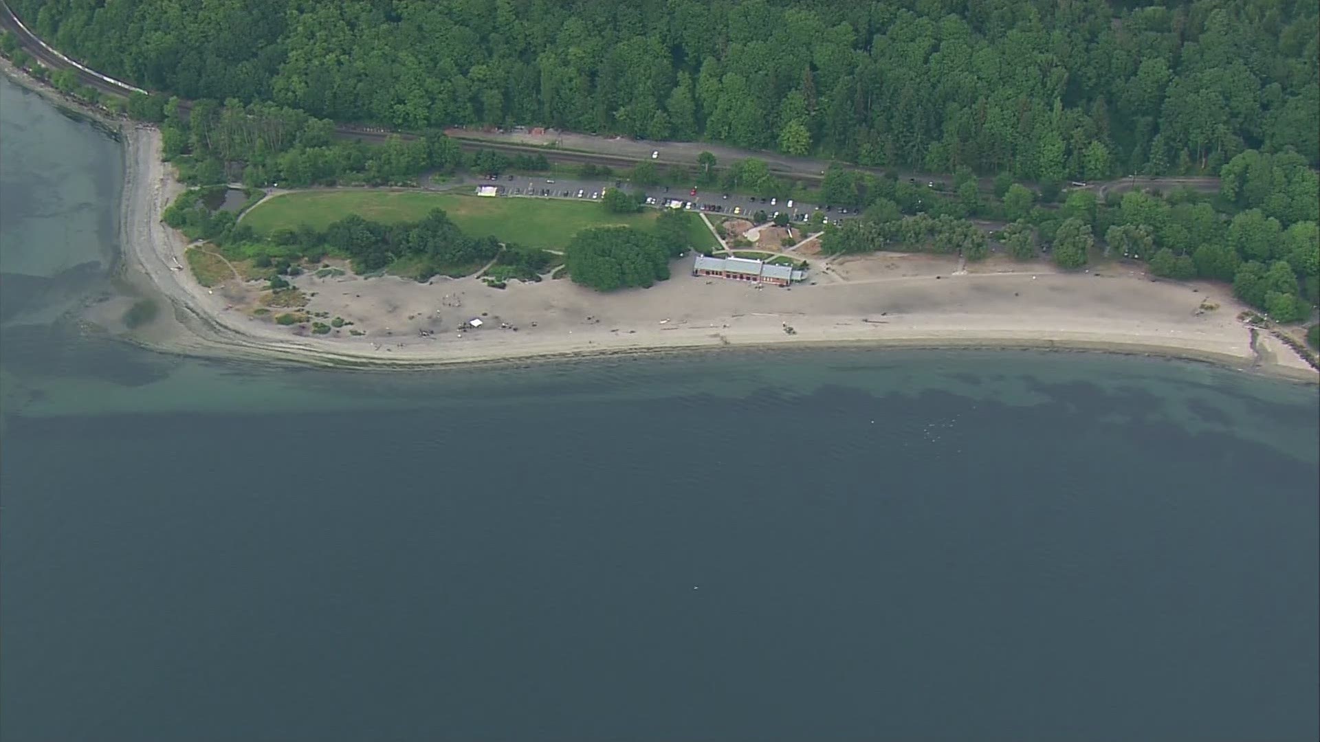 Seattle's popular Golden Gardens beach closed in June due to a nearby sewer overflow.