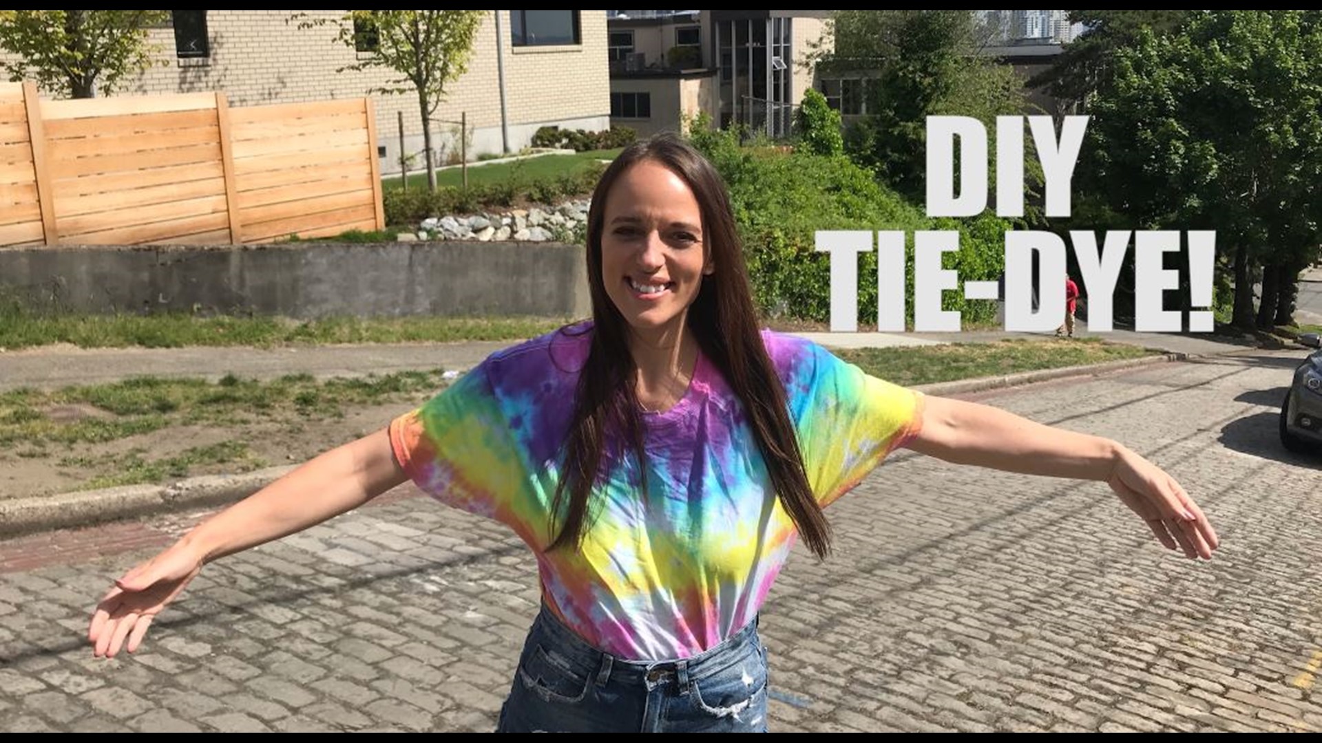 Brittany from @itsbritts_fits on Instagram perfected the art of tie-dying during quarantine, so Local Lens Seattle's Kelly Hanson dropped by to get some tips.