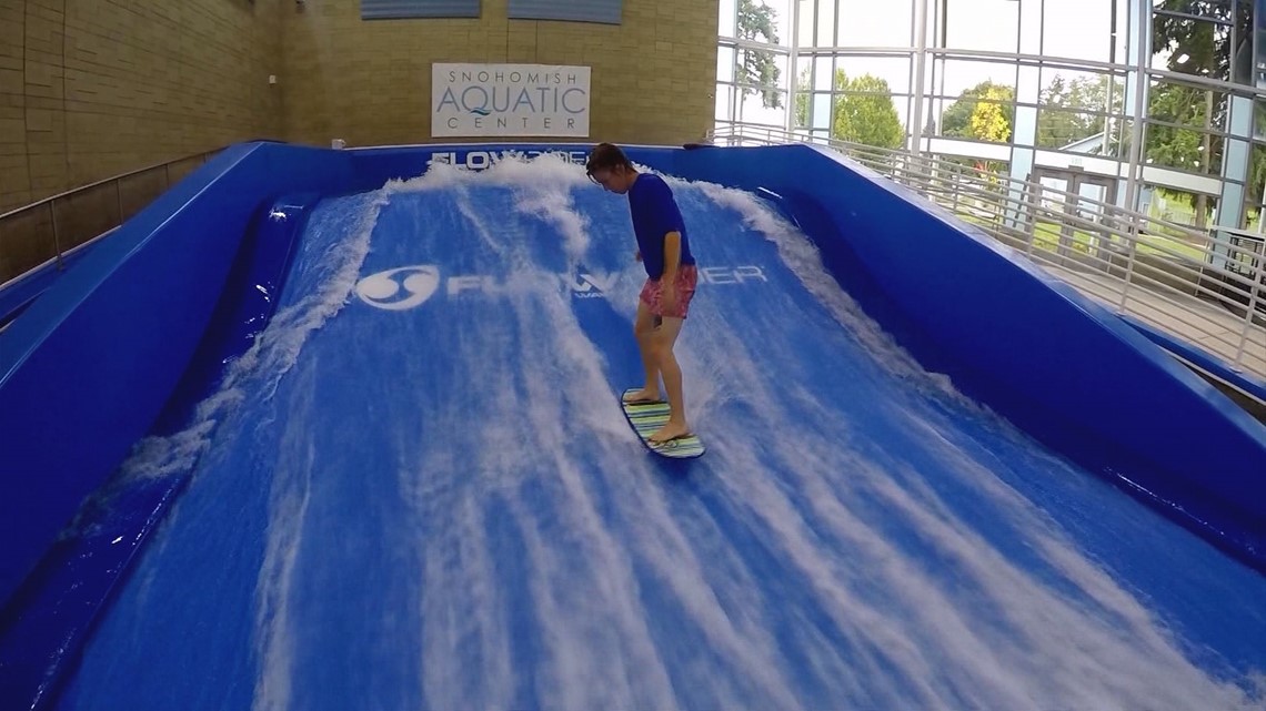 Try Indoor Surfing at the Snohomish Aquatic Center