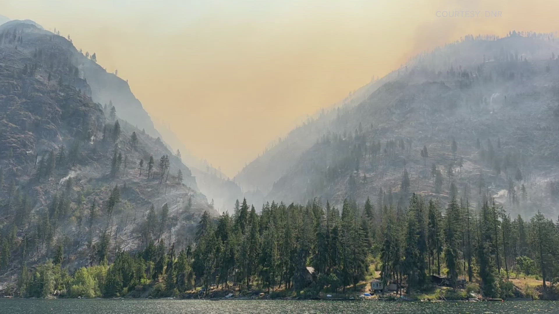 Pioneer Fire among those that continue to burn in the Pacific Northwest ...