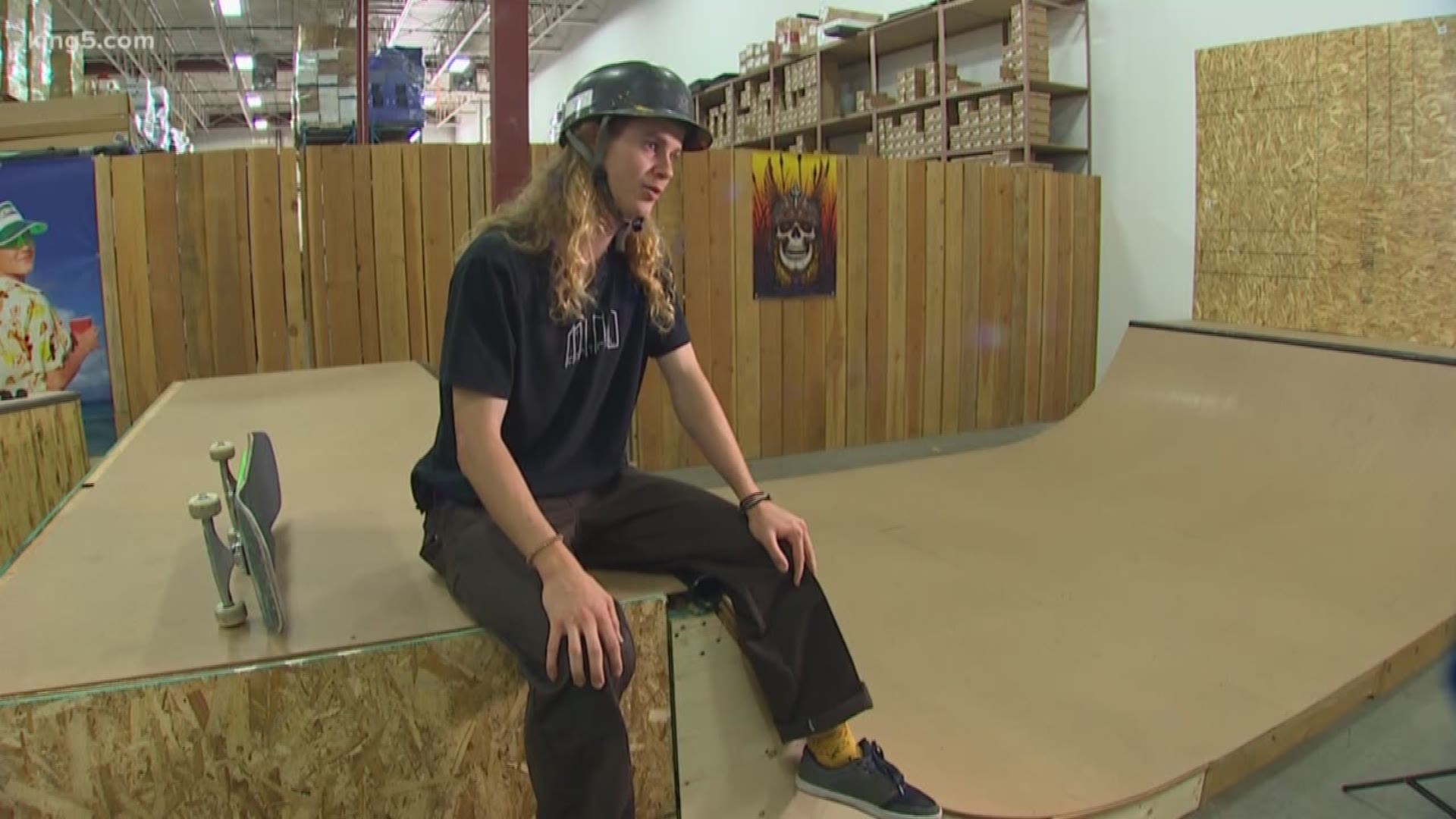 Some may think it's "uncool," but one pro-skater knows just how important it is to wear a helmet each time he's on a board.