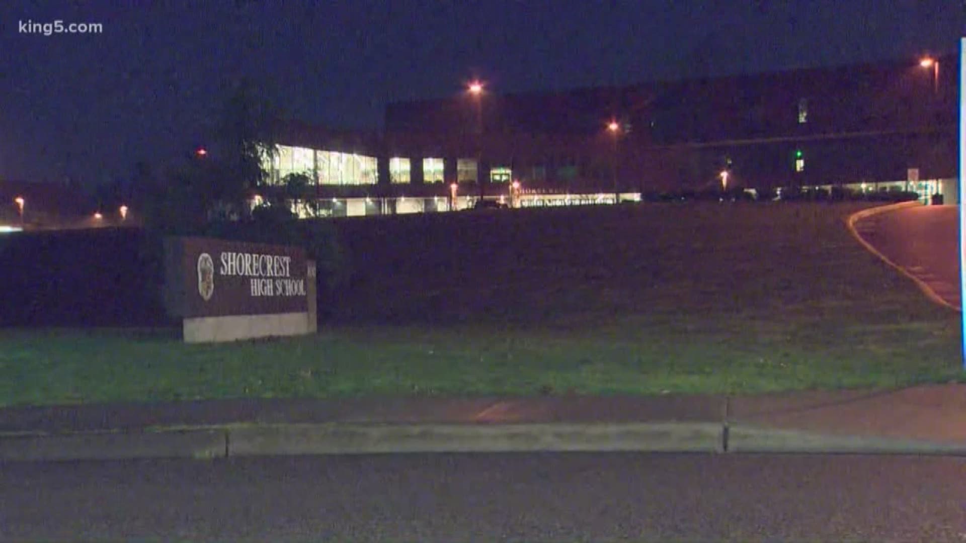 Shorecrest High School classes were canceled after school was locked down on Monday followed by another potential threat.
