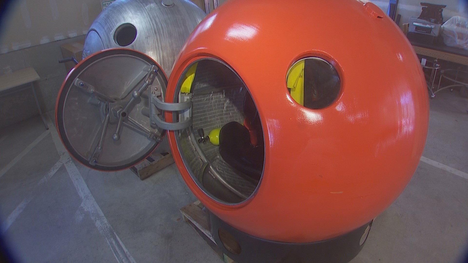 Japanese tsunami survival ball