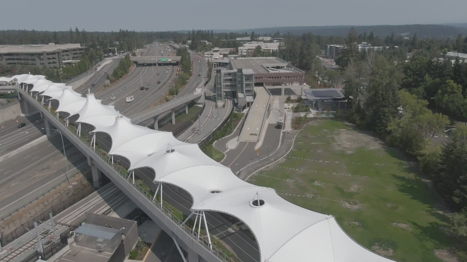 The East Link Starter Line will run from South Bellevue Station to Redmond Technology Station beginning in March 2024.