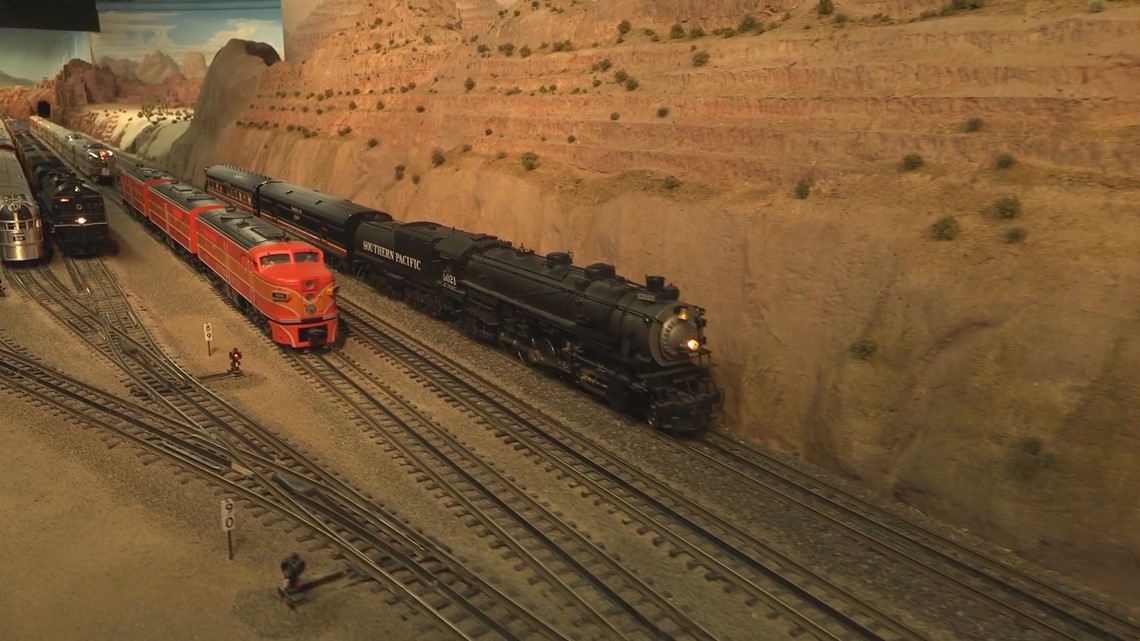 This model train layout may be bigger than your house