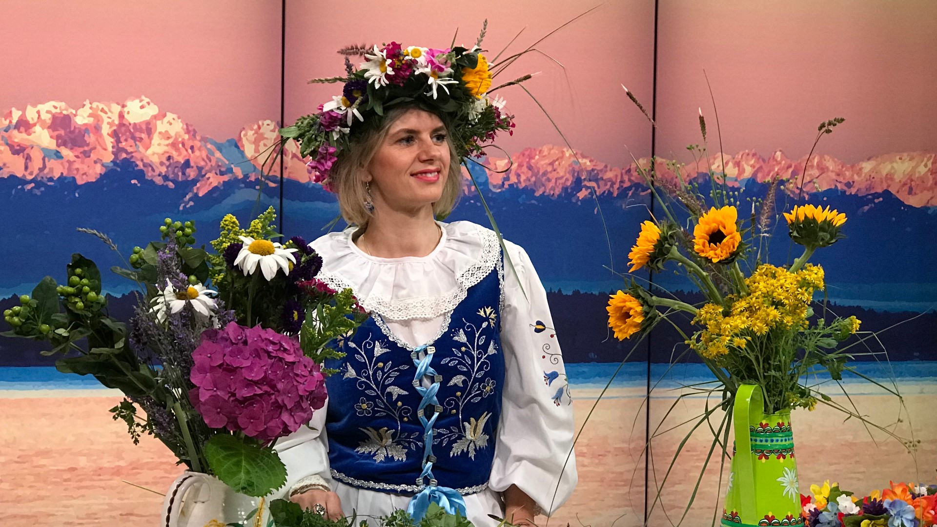 Pierogis, polka and accordion music... oh my! Flower crowns are just one of many traditions on display at the Seattle Polish Festival July 13th at the Seattle Center