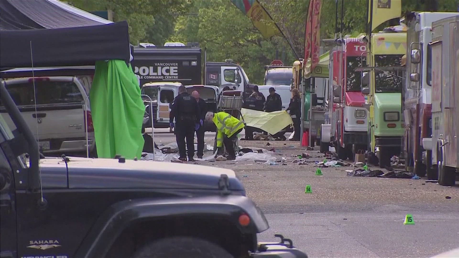 Nine killed as car crashes into crowds at Vancouver street festival ...