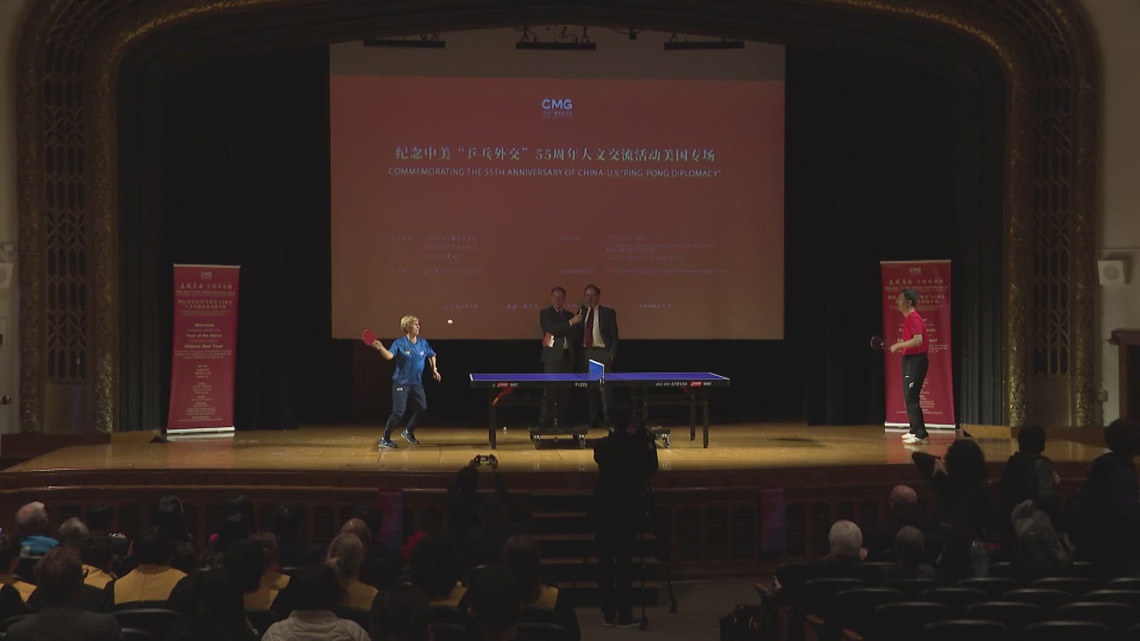 Tacoma's Lincoln High School marks 55 years since ping-pong diplomacy eased U.S.–China ties