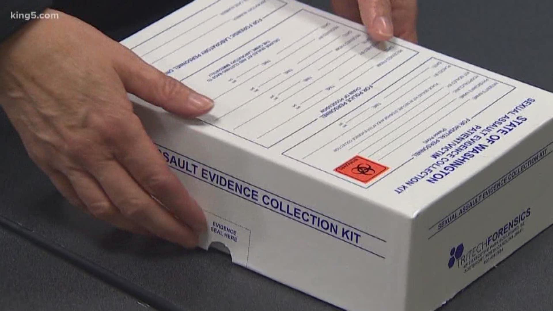 Rape survivors say the state owes them an apology, and that apology may come in the form of a new law. More than 10,000 DNA samples from alleged rapes have not been tested by the state's crime lab. South Bureau Chief Drew Mikkelsen found out the state's rape kit backlog may be history soon, thanks to personal testimony from a Pierce County woman.