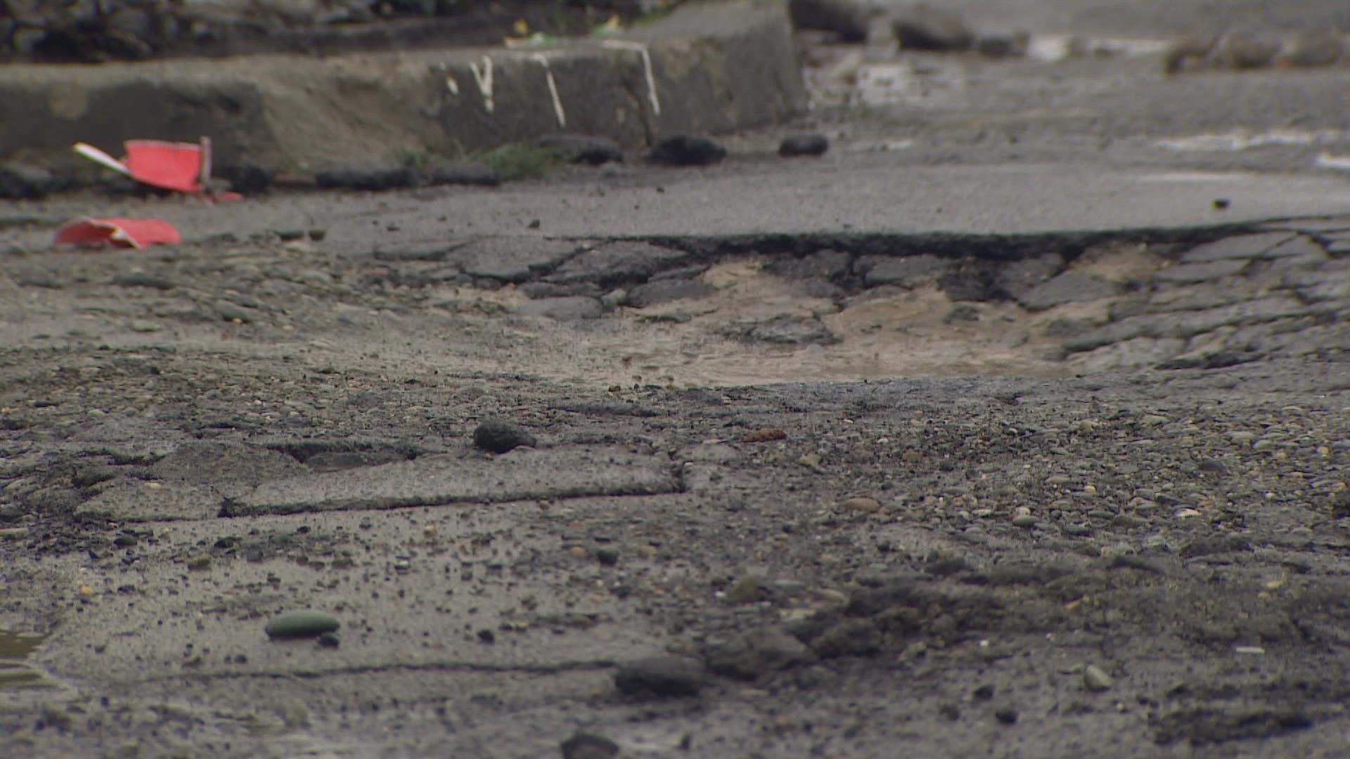 According to SDOT, crews filled more than 14,000 potholes in 2021, but it expects some of those to reappear.