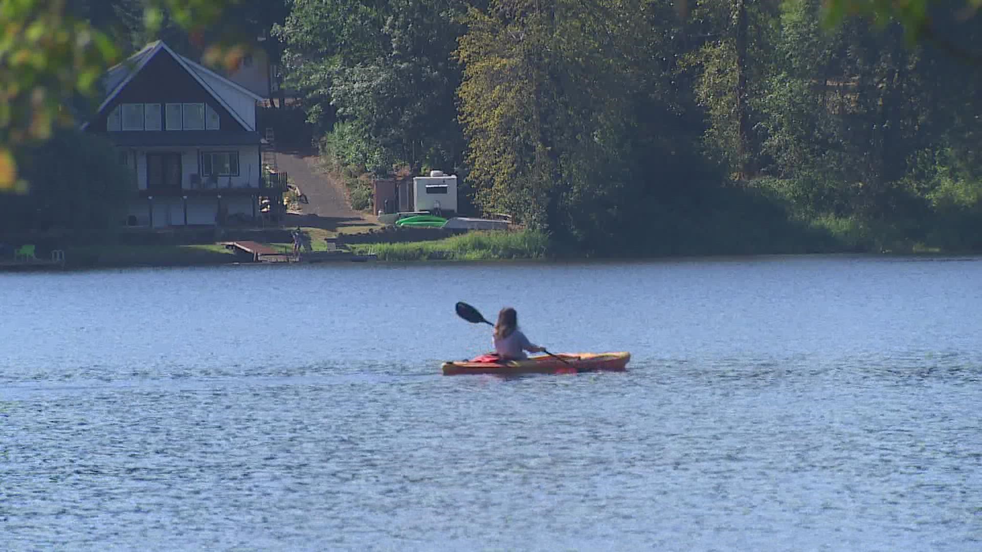 The homeowners want to give the county funding, and the authority to clean weeds, pollution and algae from the lake they call home.