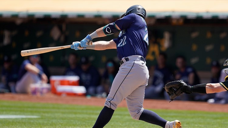 Torrens' 2-run single helps Seattle sweep stumbling A's