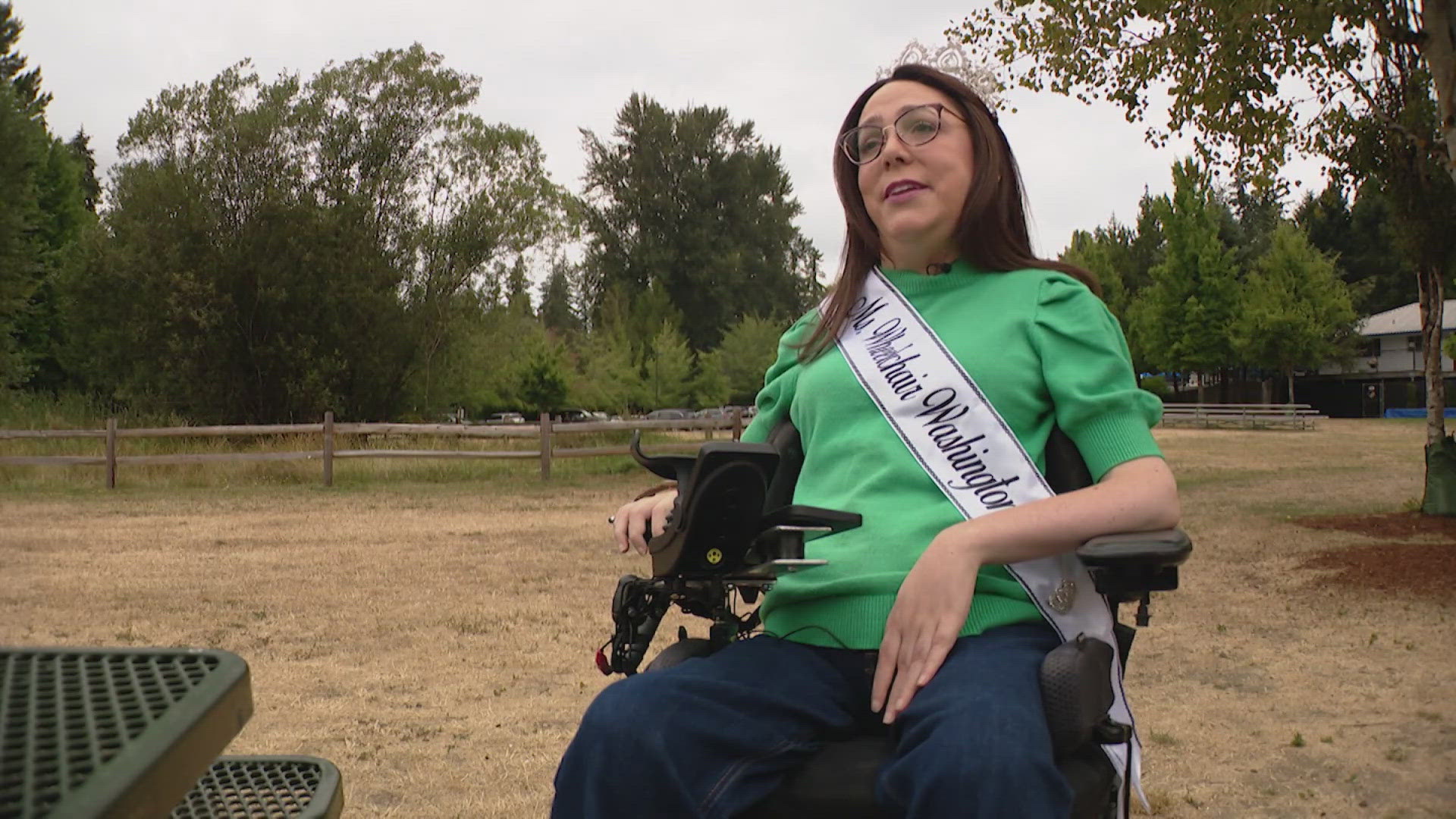 Crowned Ms. Wheelchair Washington, Jill McAuley is raising awareness about mental health issues impacting people with disabilities.