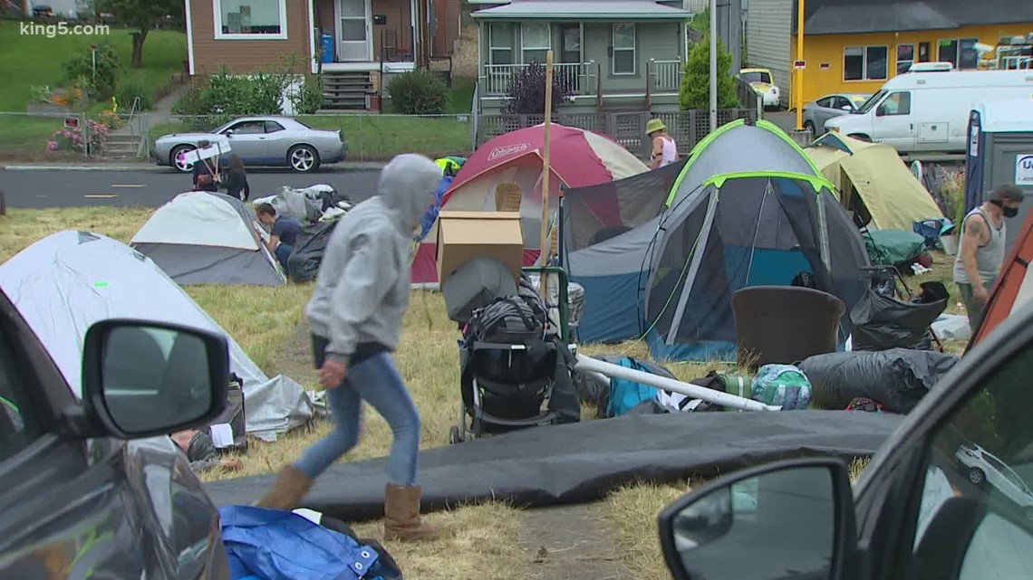 Everett to consider city's first sanctioned homeless camp