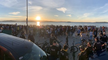 Alki Beach Park to close early over Fourth of July weekend to deter fireworks, crime