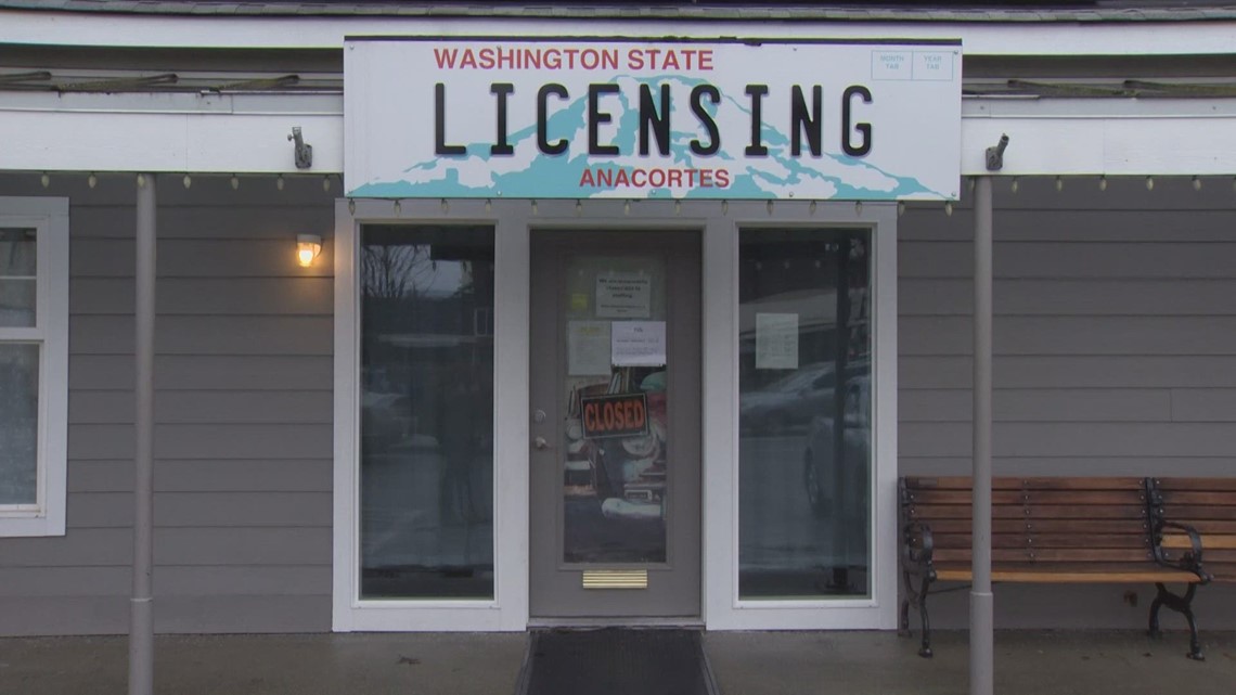 Anacortes Licensing Office closes temporarily because office has no employees - Vimarsana News