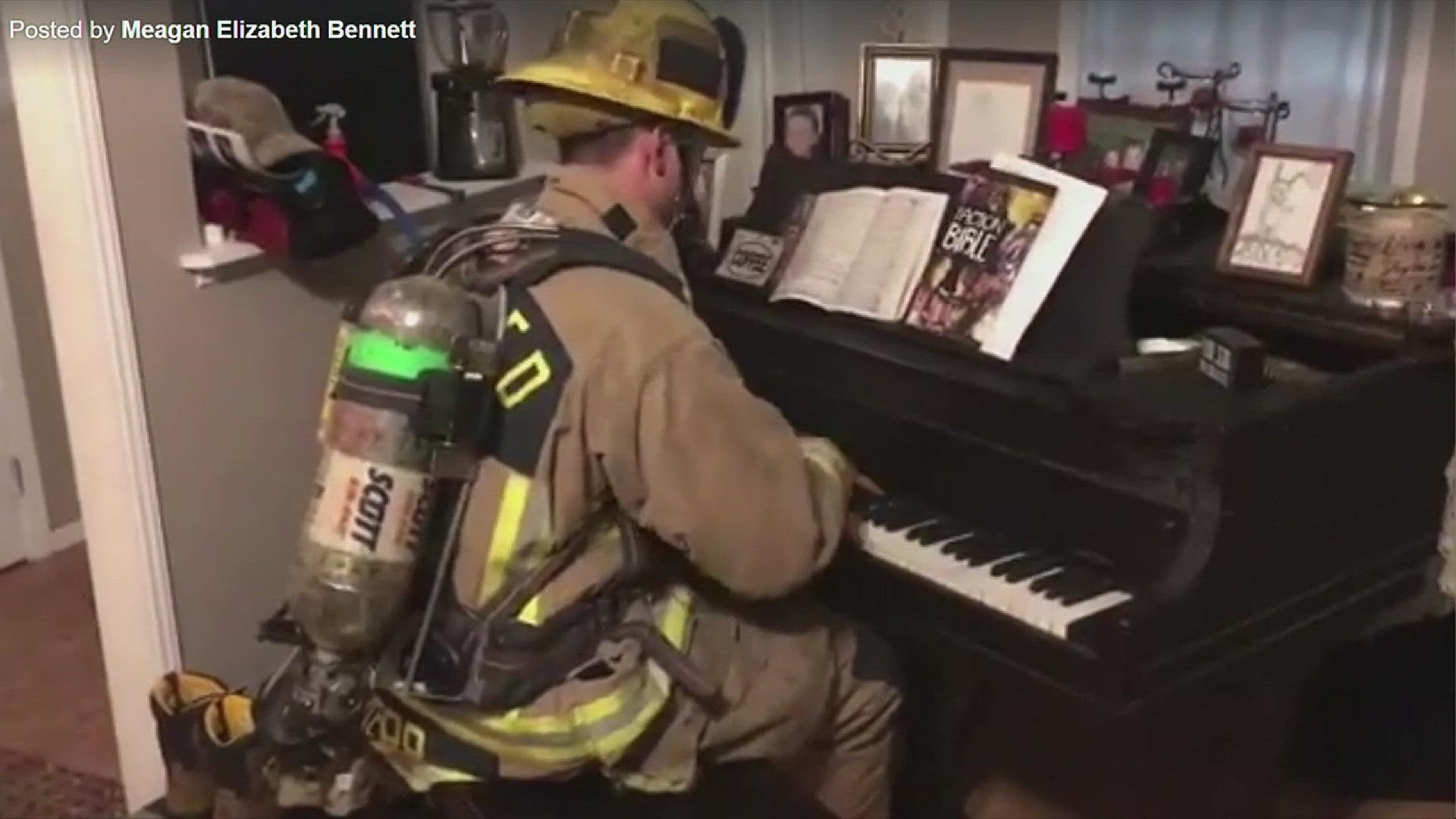 Firefighter Bryan Kerr helps keep Monroe residents safe AND entertained. Thanks to Snohomish County Fire District 7 for excellent service and to Meagan Bennett for sharing this video.