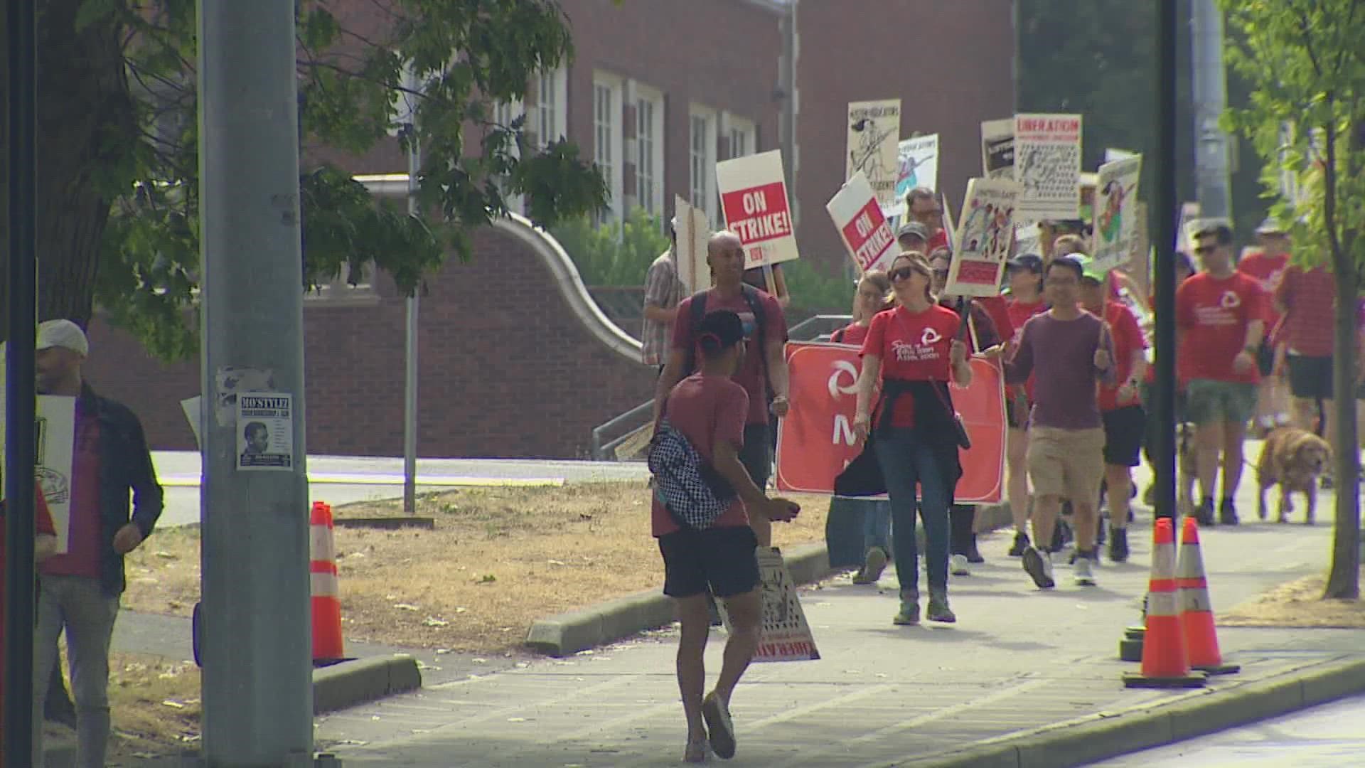 The teachers' union reached a tentative agreement with Seattle Public Schools on Sept. 12. Members voted to approve the new three-year contract Monday night.