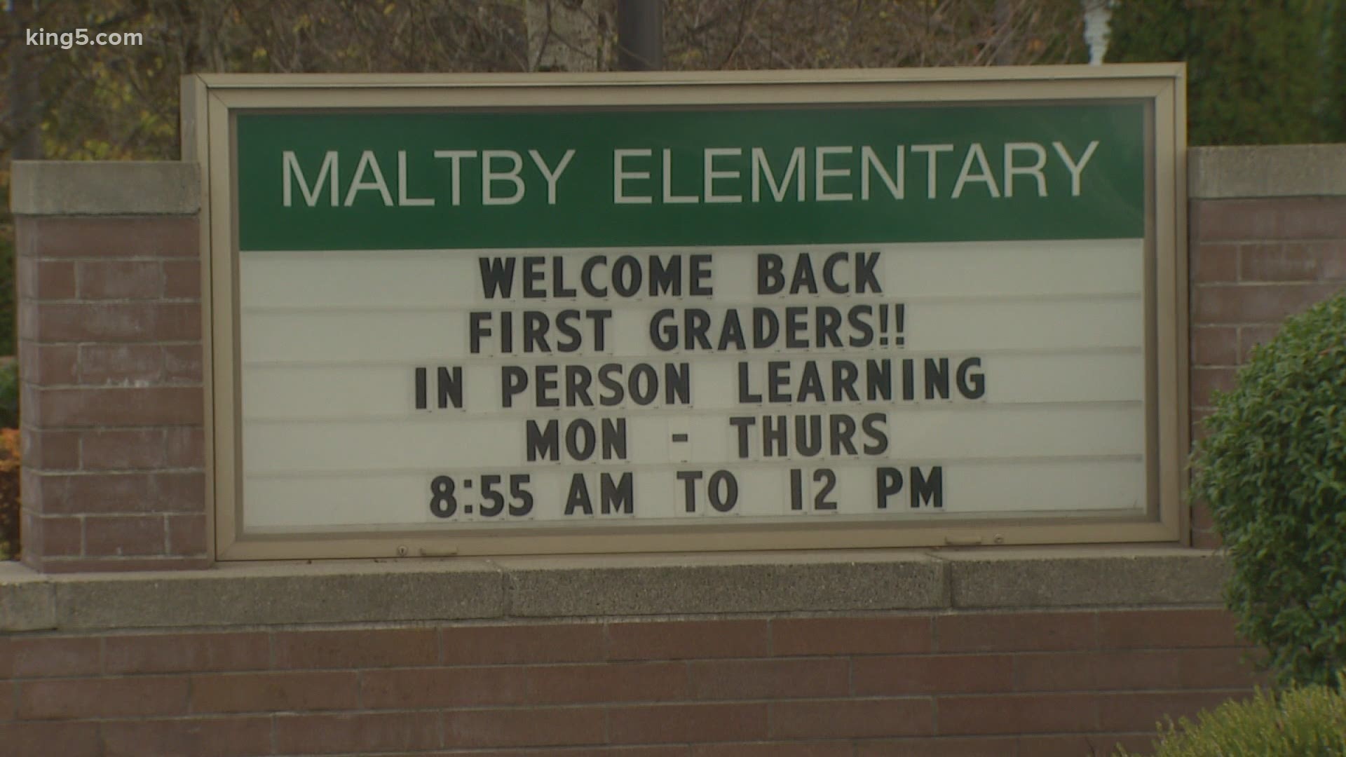 Monroe first graders will return to remote learning after just two days in the classroom. Teachers and some parents had asked the district for more time.