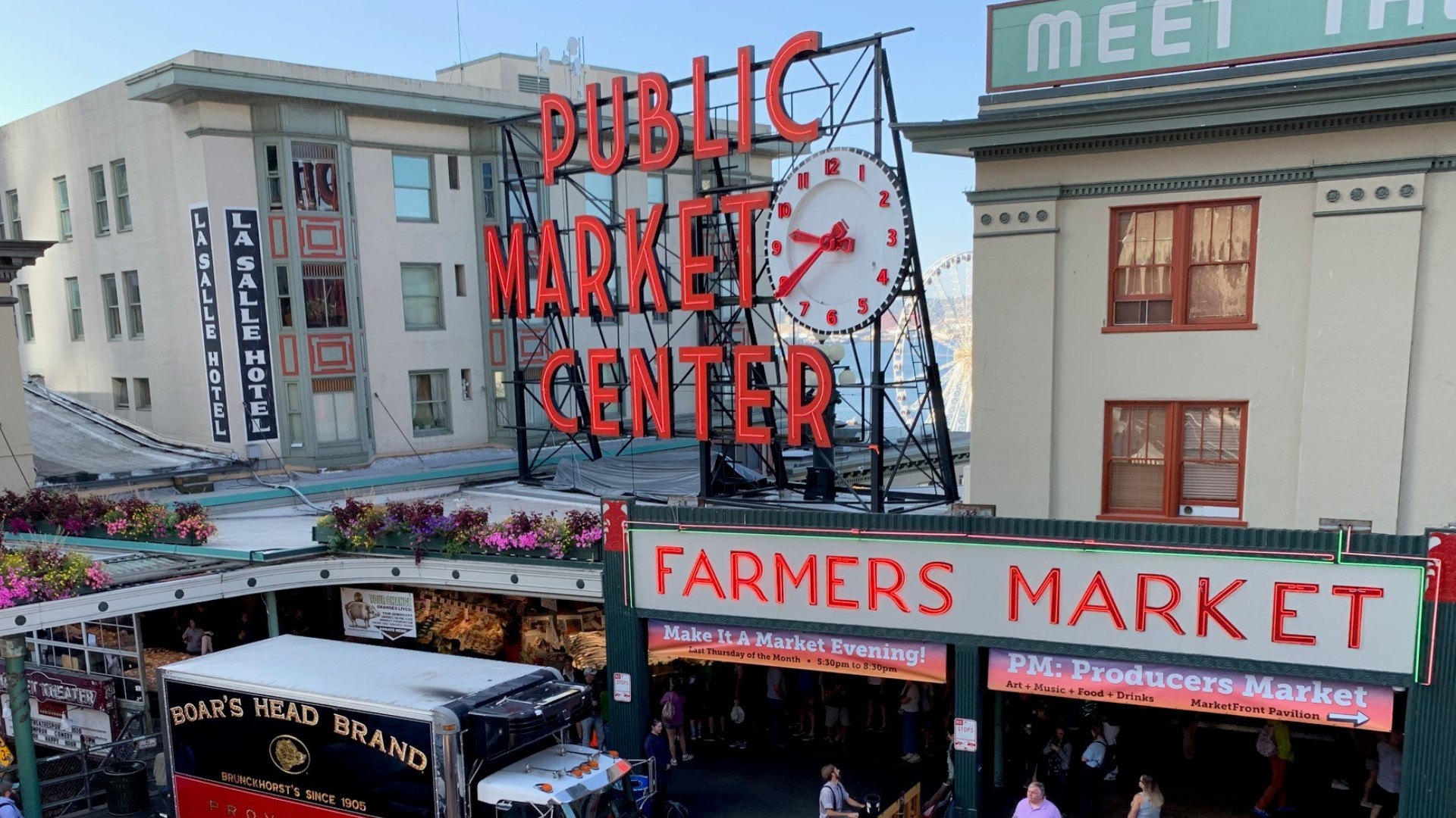 Matt's in the Market has an unbeatable location- right across from Pike Place Market. Sponsored by Matt's in the Market.