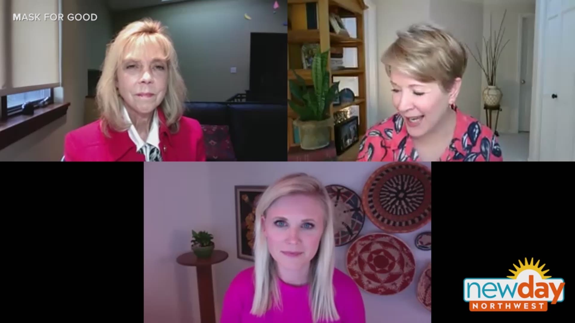 Hasalyn Modine from Trilogia and Jeanne Jachim from Virginia Mason talk about Masks For Good