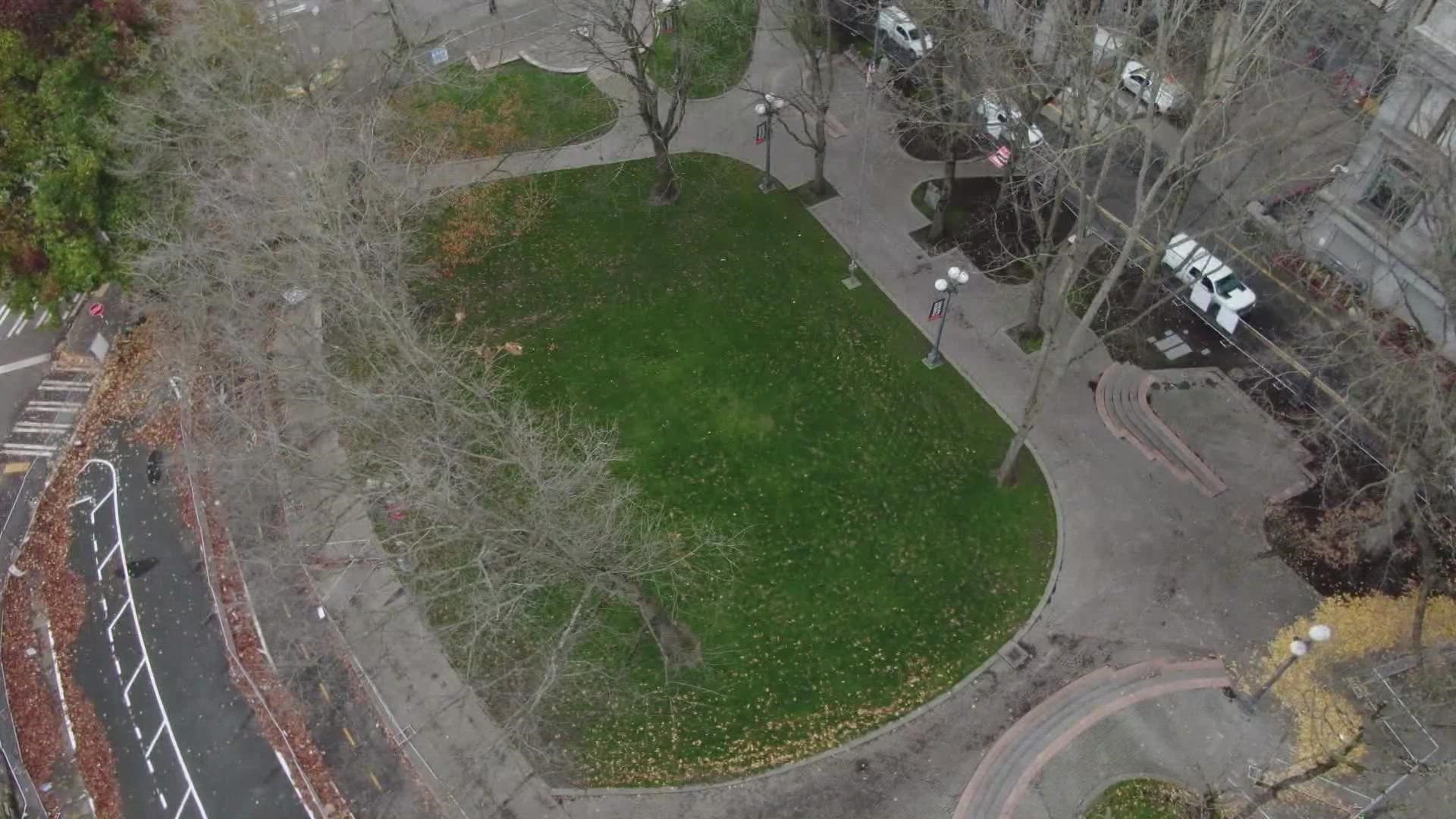 The King County Council approved a deal Tuesday that would transfer downtown Seattle's City Hall Park to the county.
