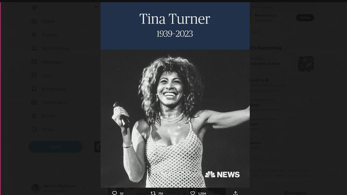 BREAKING: Music icon Tina Turner has died