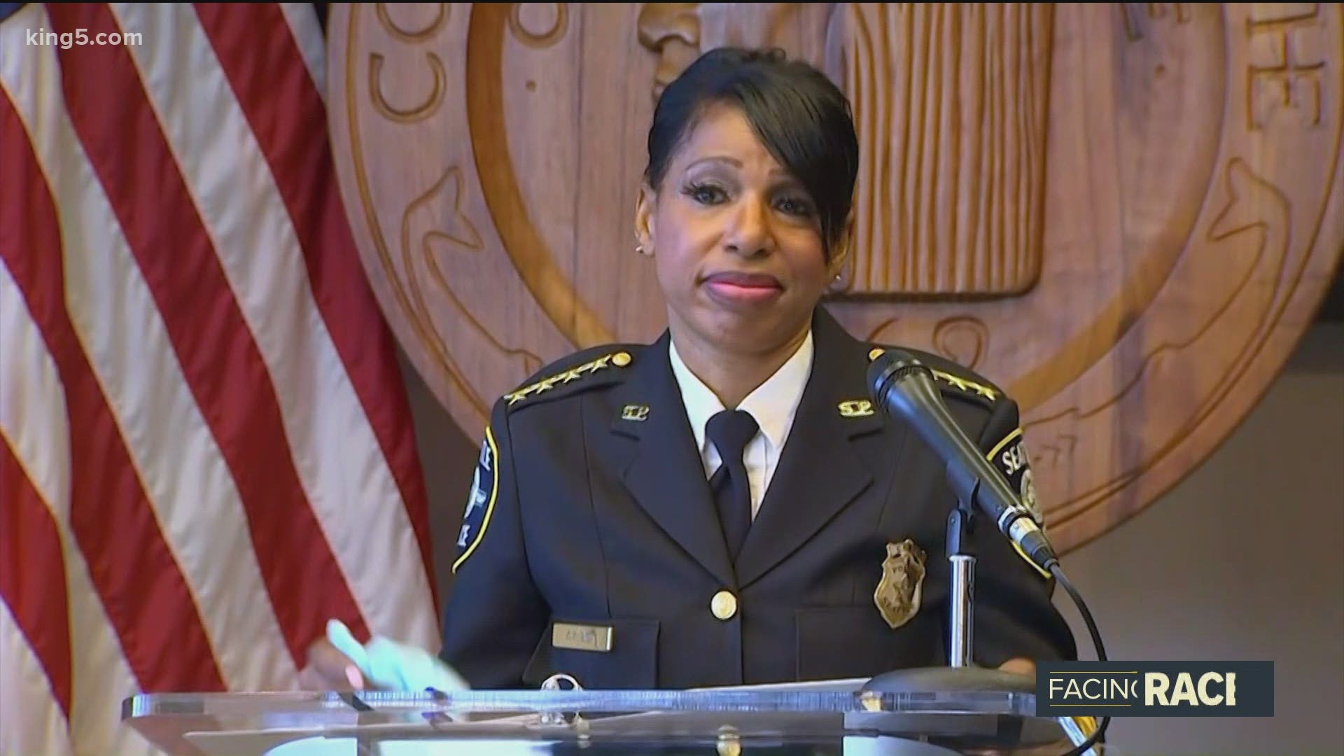 Former Seattle Police Chief Carmen Best opens up about her departure from the department and shares her vision for racial justice.