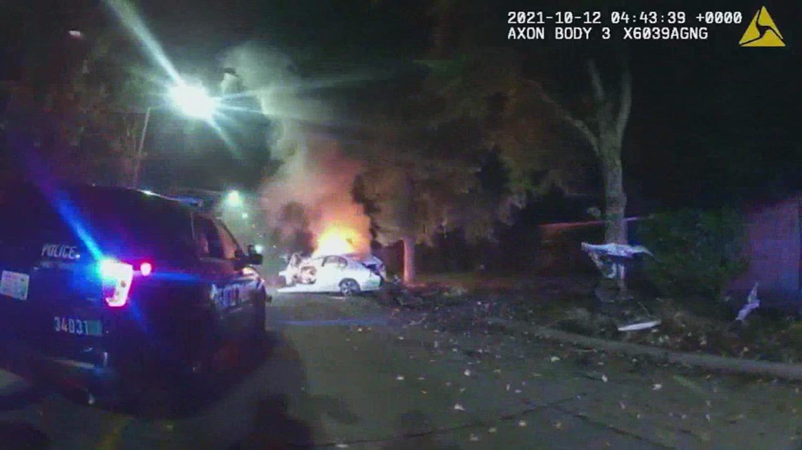 Seattle Police pull suspect from burning vehicle with ammunition inside ...