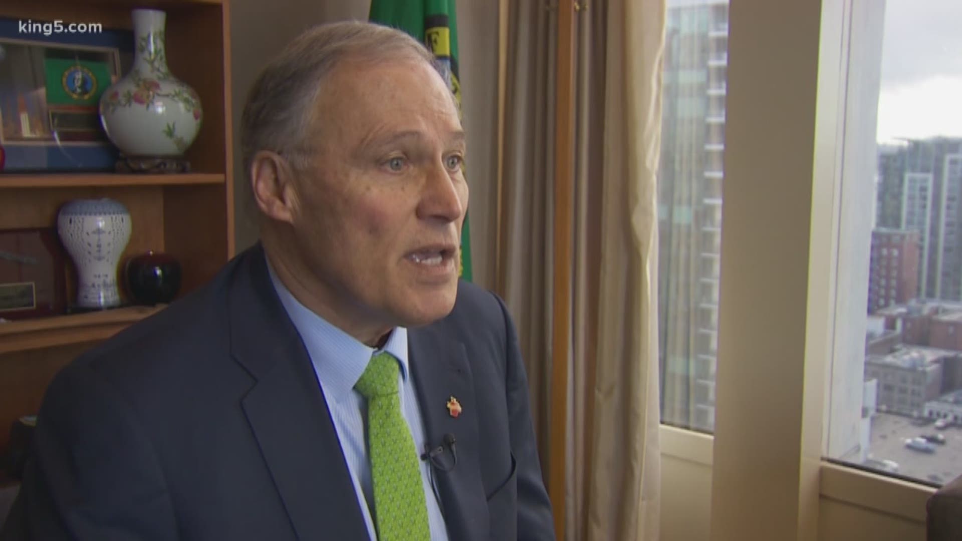 Could Washington Governor Jay Inslee's political future loom over this next legislative session? Tonight, both state party chairs talk to KING 5's Chris Daniels about his recent pronouncements, and what they will now do in the wake of the midterm results.