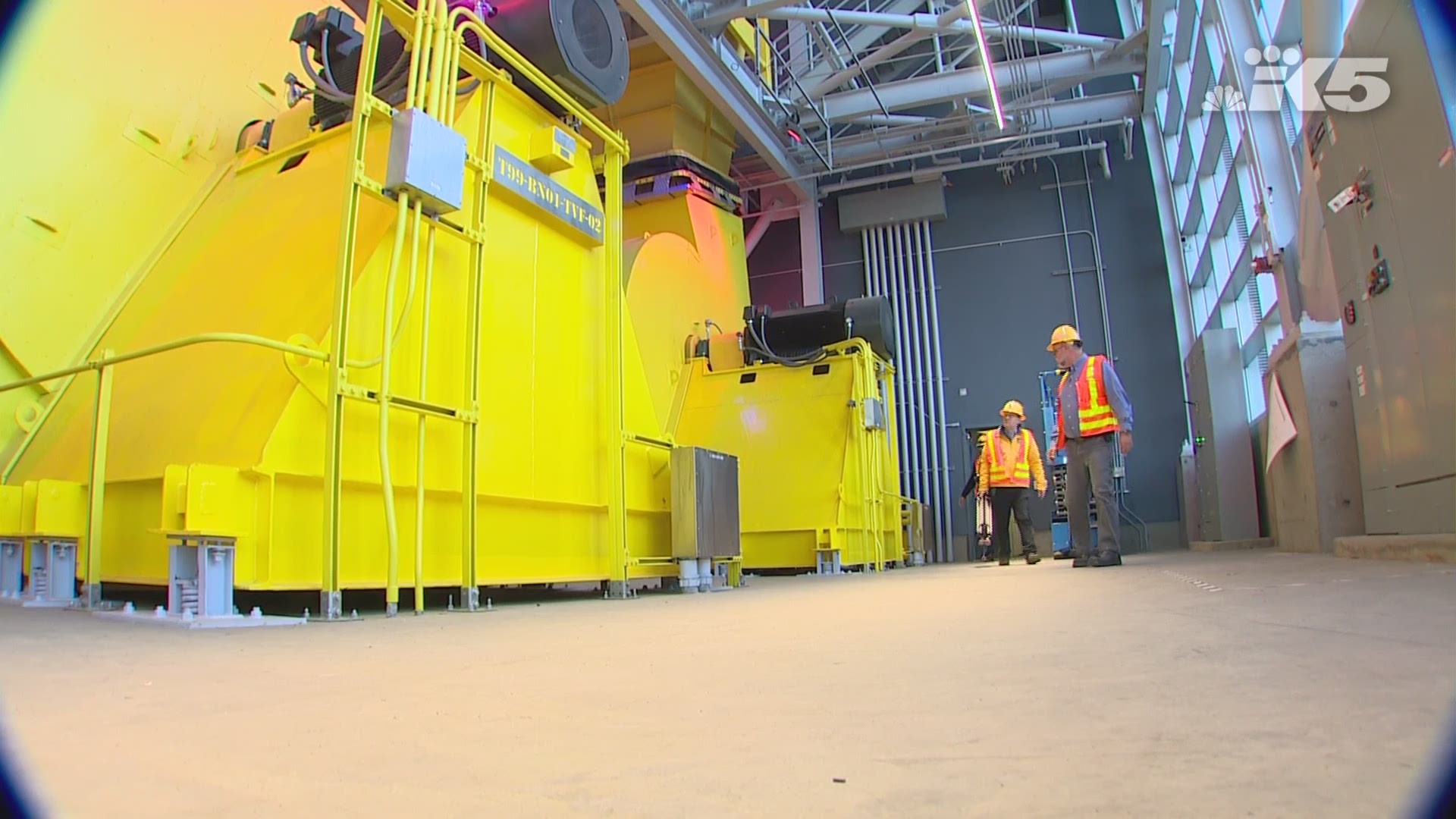 Take a sneak peek at the new Seattle tunnel before it opens.