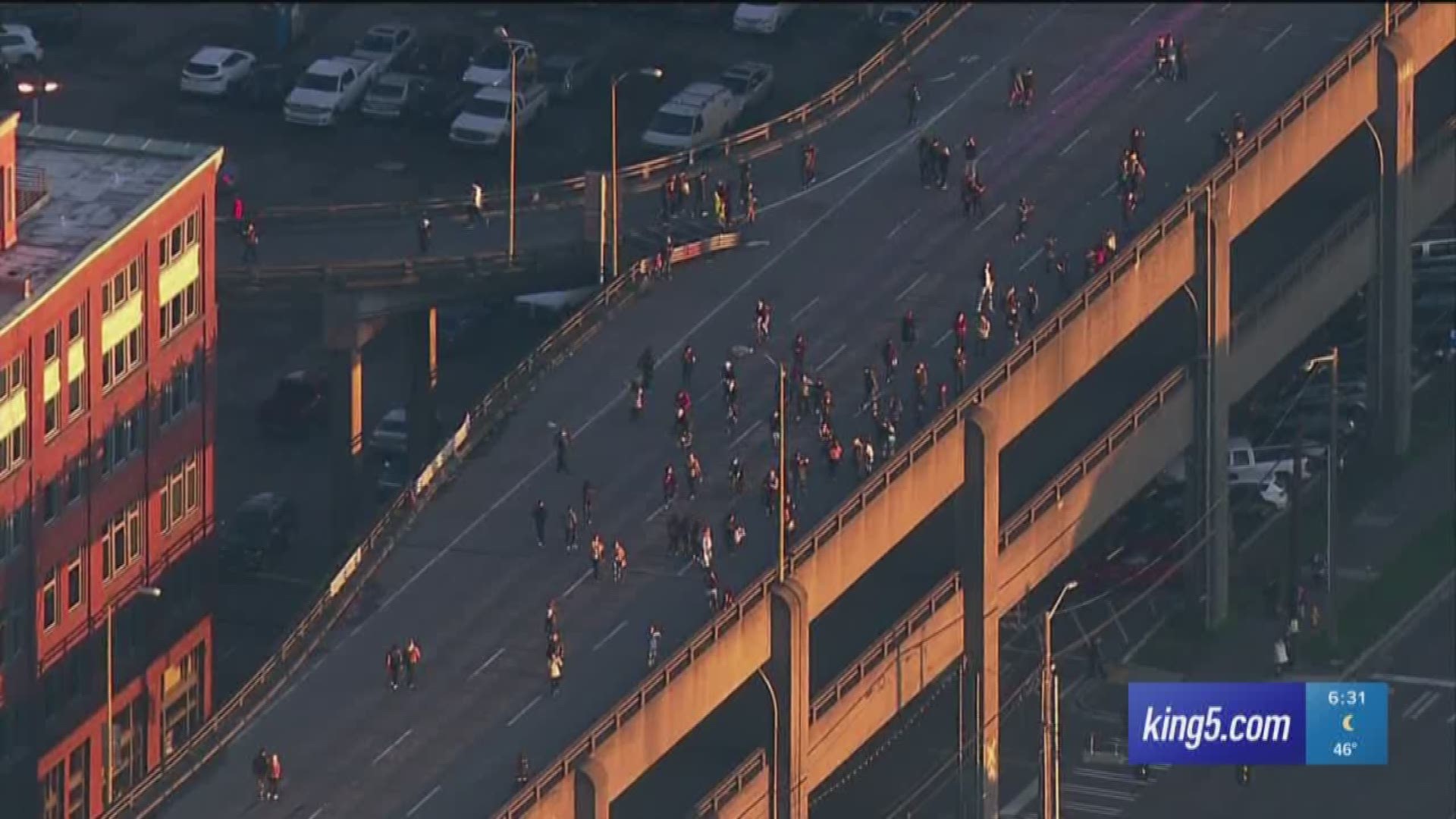 People keep going on the closed viaduct, and transportation leaders want them to stay off for their own safety.