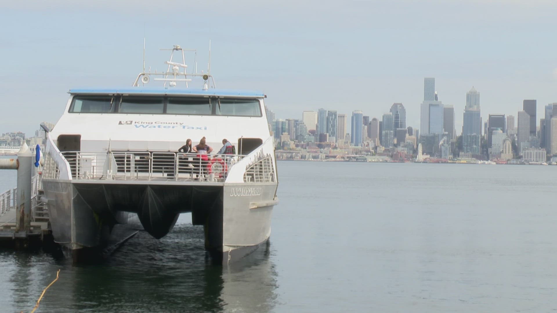 The water taxi typically ramps down mid-day service in the fall and winter, but ridership levels warrant the extra sailings throughout the year, King County said.