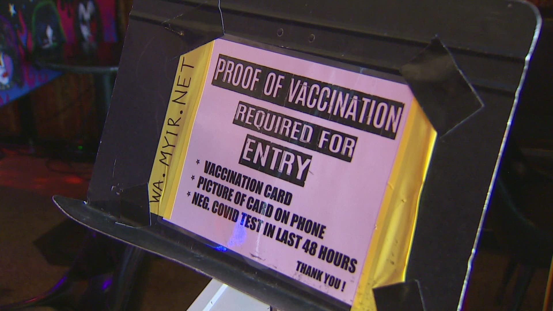 If a King County business chooses not to check your COVID-19 vaccine status, it could now face hefty fines.