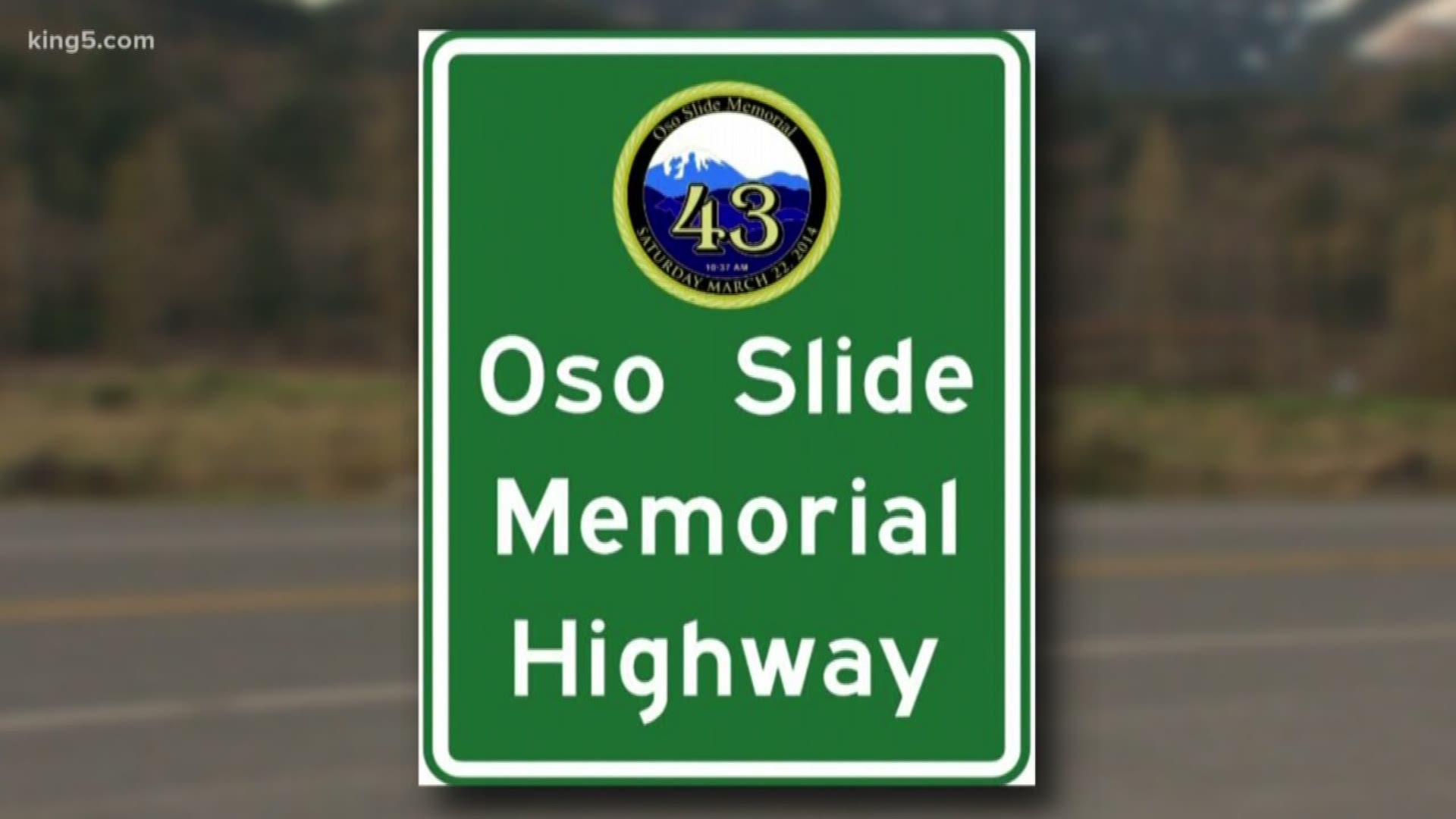 The state acted Wednesday on a request to remember the victims of the 2014 Oso landslide by renaming a portion of SR 530 the Oso Slide Memorial Highway.